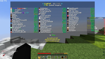 TAB Menüsü Görünümü